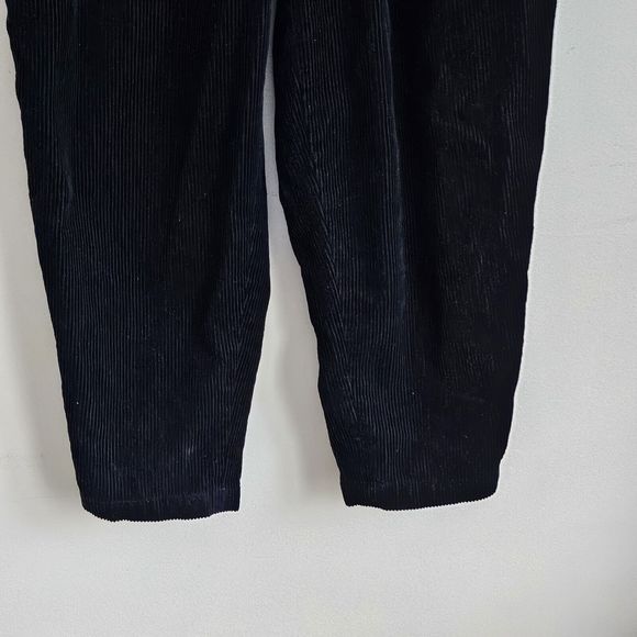 7115 Corduroy Elastic Pull-Up Trouser, Navy Black. Unisex Sz XSmall. Orig. $200. - Picture 5 of 12